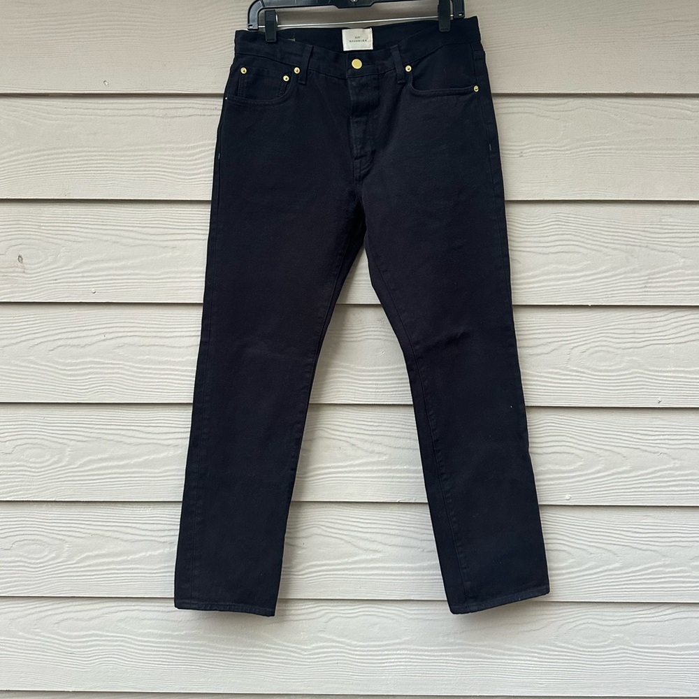 Sid Mashburn Black Button Jeans - image 1